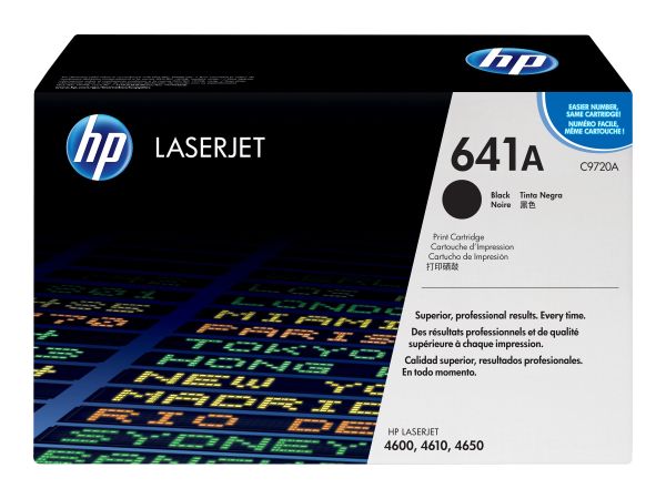 HP 641A - Schwarz - original - LaserJet - Tonerpatrone (C9720A)