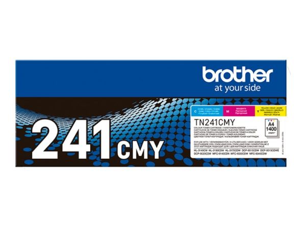 Brother TN241CMY - 3er-Pack - Gelb, Cyan, Magenta