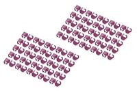 DIGITUS Farbclips für Patchkabel - Magenta RJ45 Stecker Farbe Magenta 100 Stk.