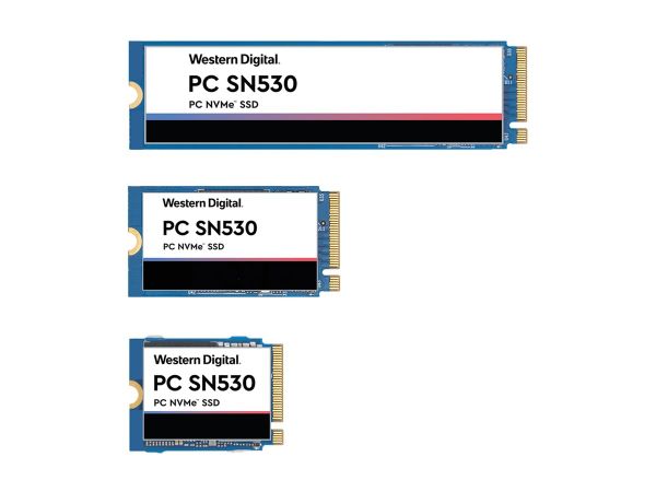 SanDisk WD PC SN530 NVMe SSD SDBPNPZ-256G - SSD - 512 GB - intern - M.2 2280 - PCIe 3.0 x4 (NVMe)