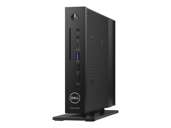 Dell 5070 - Thin Client - DTS - 1 x Celeron J4105 / 1.5 GHz - RAM 4 GB - Flash - eMMC 32 GB - UHD Gr