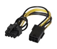 exertis Connect Connect 146695 - PCI-E (6-pin) - PCI-E (8-pin) - Female connector / Female connector