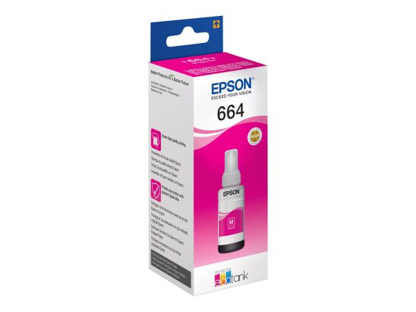 Tintenpatrone T6643 magenta 70ml f. Ecotank L355/L555