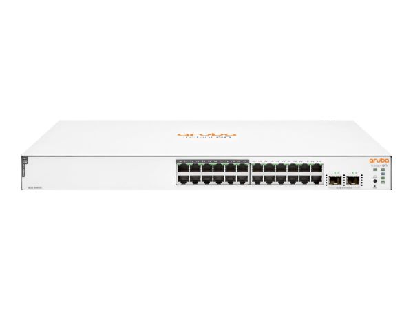 Hewlett Packard Enterprise Aruba Instant On 183024G 12p Class4 PoE 2SFP 195W, Managed, L2, Gigabit