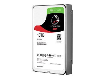 Seagate IronWolf ST10000VN0004 - Festplatte - 10 TB - intern - 3.5" (8.9 cm)