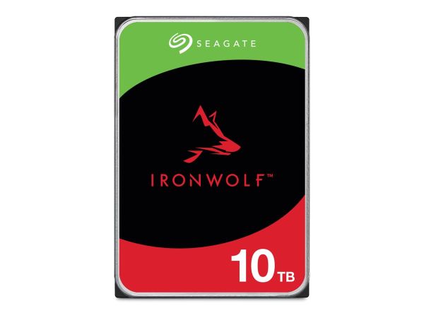 Seagate IronWolf ST10000VN000 - Festplatte - 10 TB - intern - 3.5" (8.9 cm)