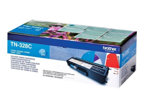 Toner TN-328C cyan für HL-4570CDW/CDWT