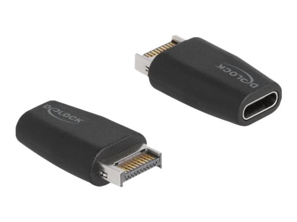 Delock USB-Adapter - 20 pin Key A (M) zu 24 pin USB-C (W)