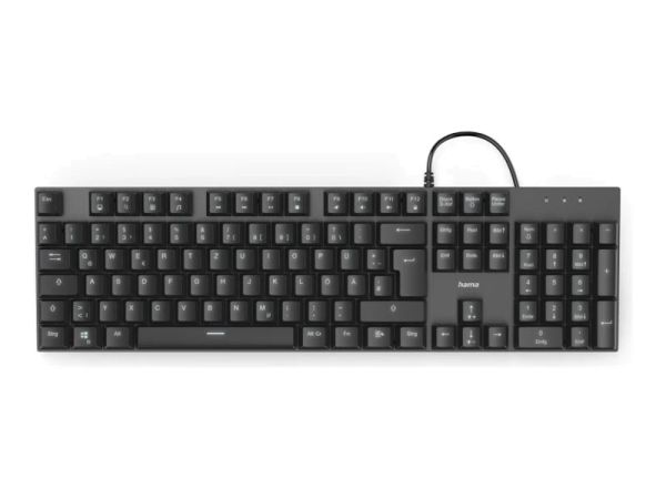 Hama Office MKC-650 - Tastatur - extralanges Kabel, mechanisch