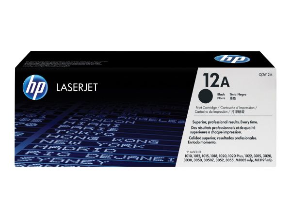 HP Toner Q2612A schwarz für HP LaserJet 1010/1012/1015 ca.2.000 Seiten