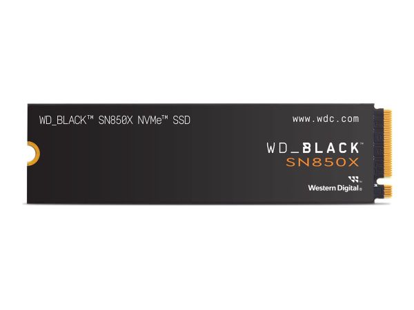 WD WD_BLACK SN850X WDS800T2X0E - SSD - verschlüsselt - 8 TB - intern - M.2 2280 - PCIe 4.0 x4 (NVMe)