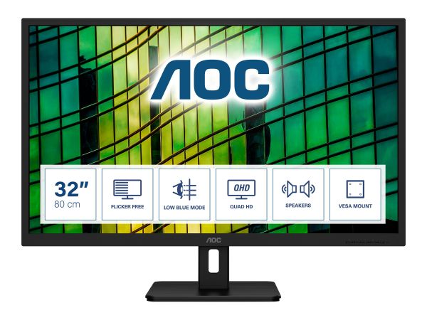 AOC Q32E2N - LED-Monitor - 80 cm (32") (31.5" sichtbar)