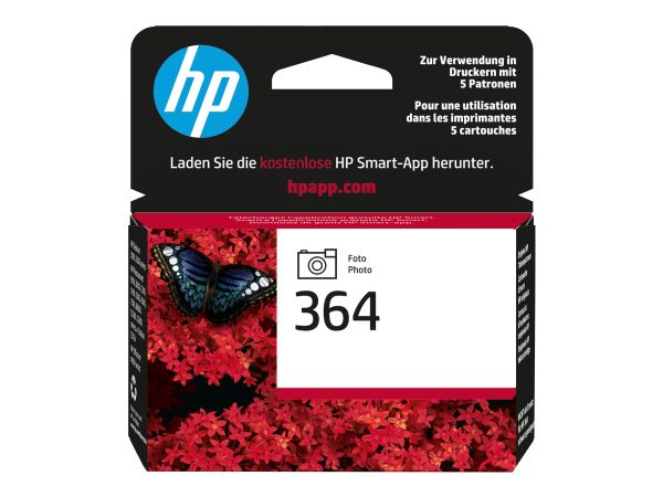 HP Tintenpatrone Nr. 364 CB317EE#BA1 schwarz