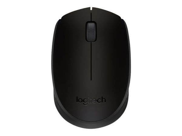 Logitech M171 - Maus - rechts- und linkshändig - kabellos - 2.4 GHz - kabelloser Empfänger (USB)