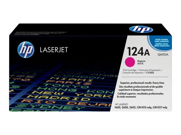 HP Toner Q6003A magenta für HP LaserJet 2600N