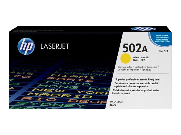 HP Toner Q6472A gelb für HP Color LaserJet 3600/3800