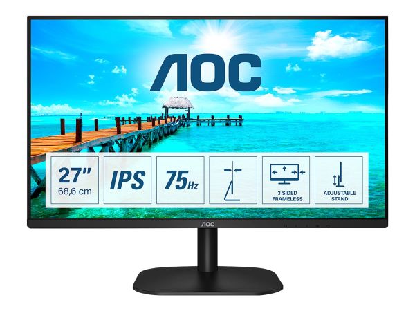 AOC 27B2DA - LED-Monitor - 68.6 cm (27") - 1920 x 1080 Full HD (1080p)