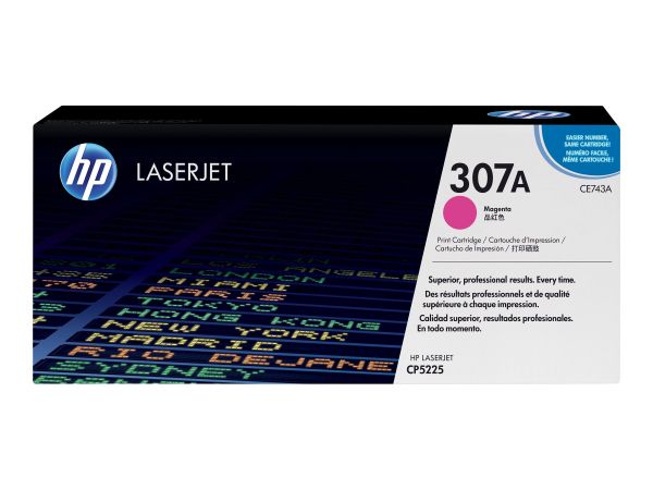 HP Toner 307A magenta für HP LaserJet CP4525/CP5225/CP5525 ca. 7.300 Seiten