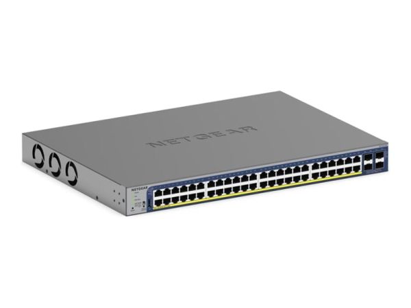 Netgear Smart GS752TXP - V3 - Switch - L3 Lite - Smart - 48 x 10/100/1000 (PoE+)