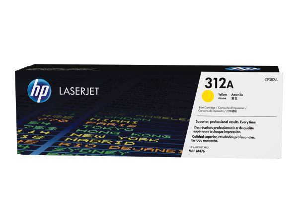 HP Toner 312A gelb