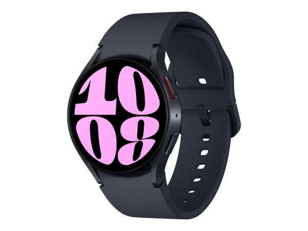 Samsung Galaxy Watch6 - 40 mm - intelligente Uhr mit Sportband - Graphit - Bandgröße: S/M - Anzeige