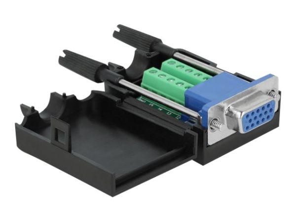 Delock VGA-Adapter - 15 pin D-Sub (DB-15) (W)