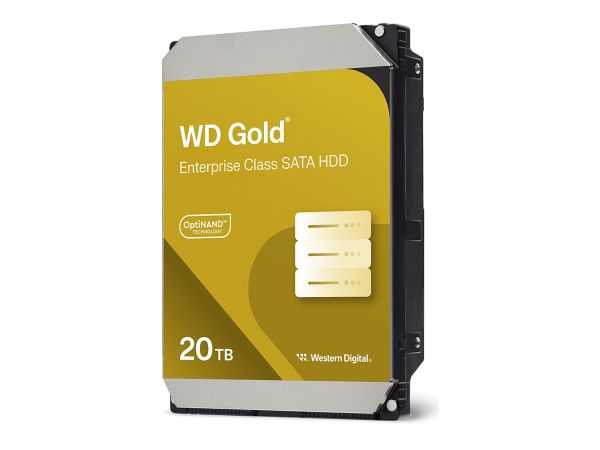 WD Gold WD203KRYZ - Festplatte - Enterprise - 20 TB - intern - 3.5" (8.9 cm)