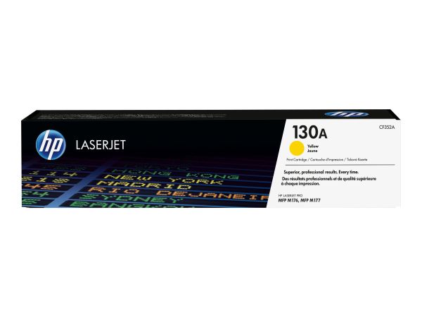 HP Toner 130A CF352A gelb f. HP LaserJet Pro 100 Series/CLJ Pro MFP M177fw