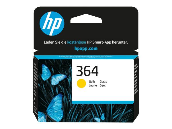 HP 364 - 3 ml - Gelb - original - Tintenpatrone