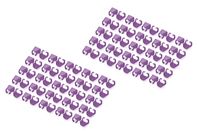 DIGITUS Farbclips für Patchkabel - Violett RJ45 Stecker Farbe Violett 100 Stk.