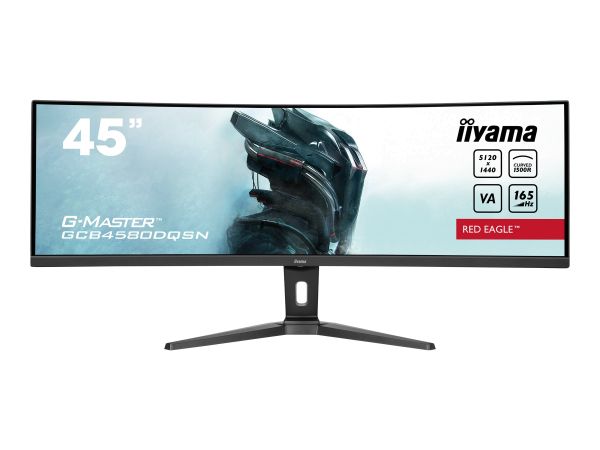 Iiyama G-MASTER Red Eagle GCB4580DQSN-B1 - LED-Monitor - Gaming - gebogen - 114.3 cm (45")