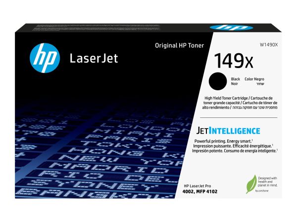 HP 149X - Mit hoher Kapazität - Schwarz - original - LaserJet - Tonerpatrone (W1490X)