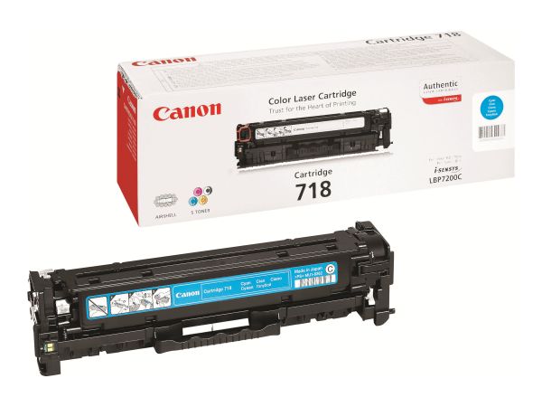 Toner CRG 718 cyan für LPB 7200CDN