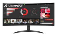 LG UltraWide 34WR50QK-B - LED-Monitor - gebogen - 86.42 cm (34")