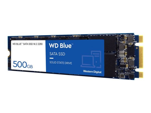 WD Blue 3D NAND SATA SSD WDS500G2B0B - Solid-State-Disk