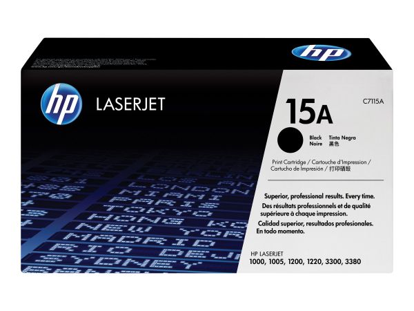 HP 15A - Schwarz - original - LaserJet - Tonerpatrone (C7115A)