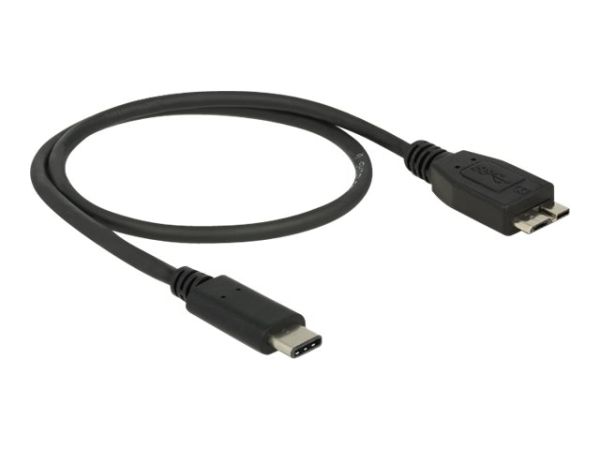 Delock USB-Kabel - Micro-USB Typ B (M) zu 24 pin USB-C (M)