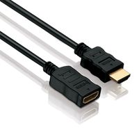 Tecline 3m HDMI - 3 m - HDMI Typ A (Standard) - HDMI Typ A (Standard) - Schwarz