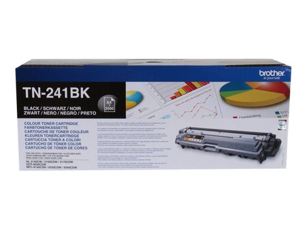 Toner TN-241BK schwarz für DCP-9020CDW/HL-3140CW/3150CDW u.w. 2500 Seiten