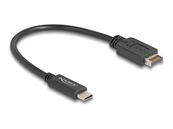 Delock USB-Kabel - 20 pin Key A (M) zu 24 pin USB-C (M)