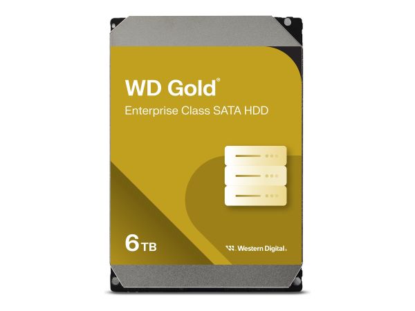 WD Gold WD6004FRYZ - Festplatte - Enterprise - 6 TB - intern - 3.5" (8.9 cm)