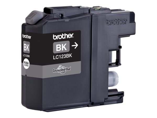 Brother LC123BK - Schwarz - original - Blisterverpackung