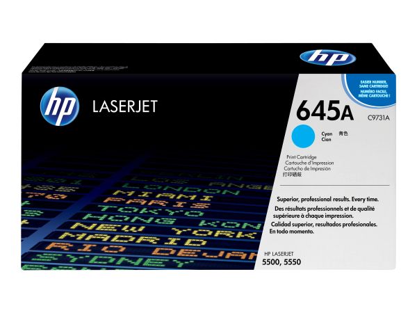 HP Toner C9731A cyan für HP Color LaserJet 5500 Serie