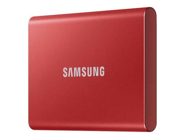 Samsung T7 MU-PC1T0R - SSD - verschlüsselt - 1 TB - extern (tragbar)