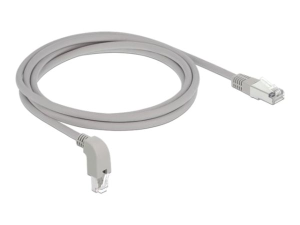 Delock Patch-Kabel - RJ-45 (M) nach unten gewinkelt zu RJ-45 (M)