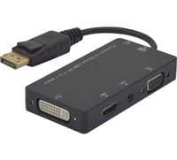 exertis Connect Hypertec 127377-HY - DisplayPort - DVI-D + VGA (D-Sub) + HDMI - Männlich - Weiblich