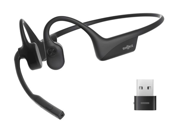 AfterShokz SHOKZ OpenComm2 UC - Headset - offenes Ohr - hinter dem Nacken angebracht