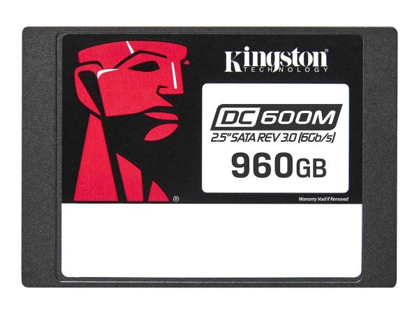 Kingston DC600ME - SSD - Enterprise, Mixed Use - verschlüsselt - 960 GB - intern - 2.5" (6.4 cm)