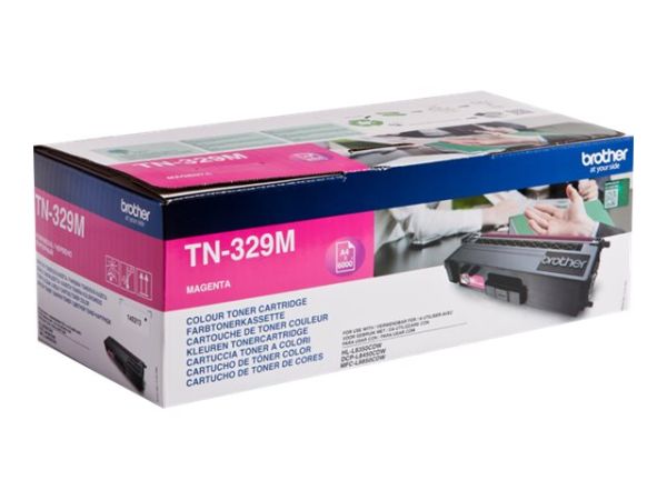 Brother TN329M - Magenta - original - Tonerpatrone