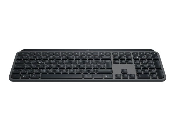 Logitech MX Keys S Tastatur hinterleuchtet Pale Gray